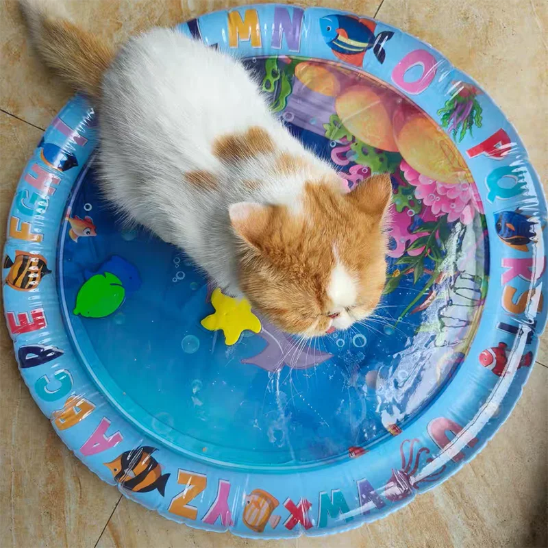 Tapete Inflável para Cães e Gatos com Água para Refrescar - Image 4