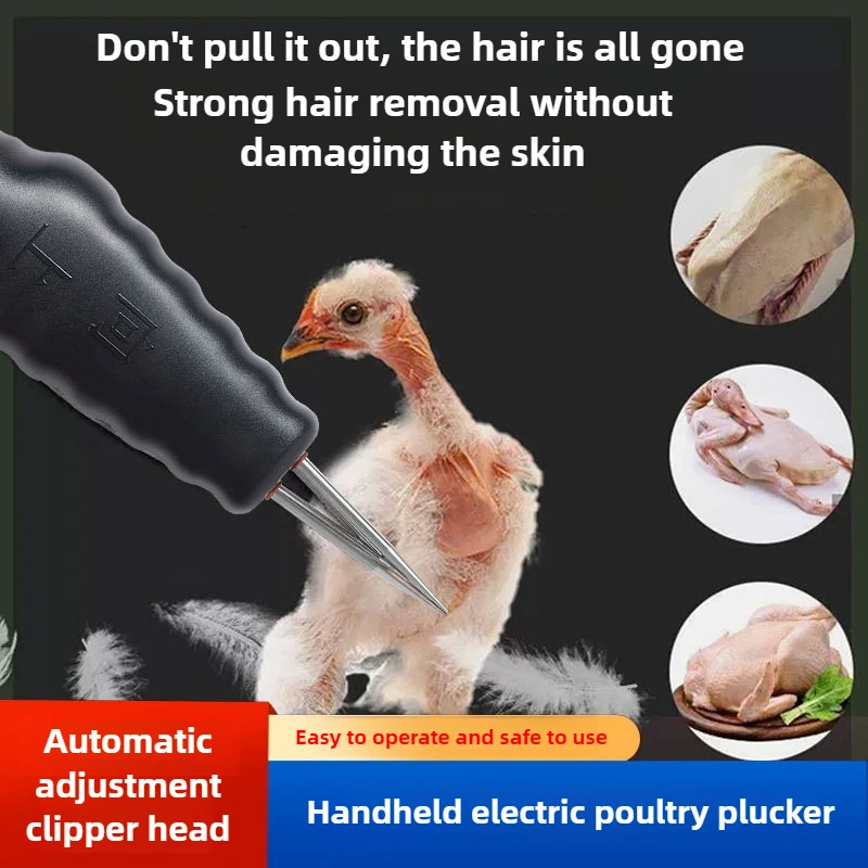 Depenador Elétrico Portátil para Aves com Bateria de Lítio - Imagem 3