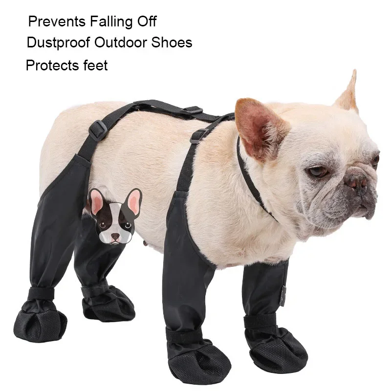 Botas Antiderrapantes para Cães Protetor de Patas para Animais de Estimação - Imagem 2