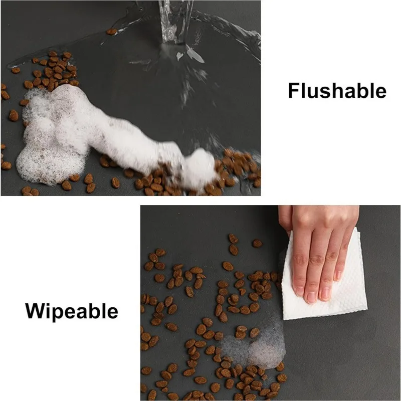 Tapete para Alimentação de Pets Absorvente Antiderrapante 30x40 cm - Image 3