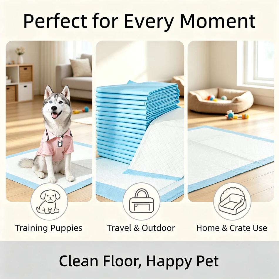 Tapete Higiênico Descartável para Cães e Gatos 33x45 cm Absorvente - Imagem 3
