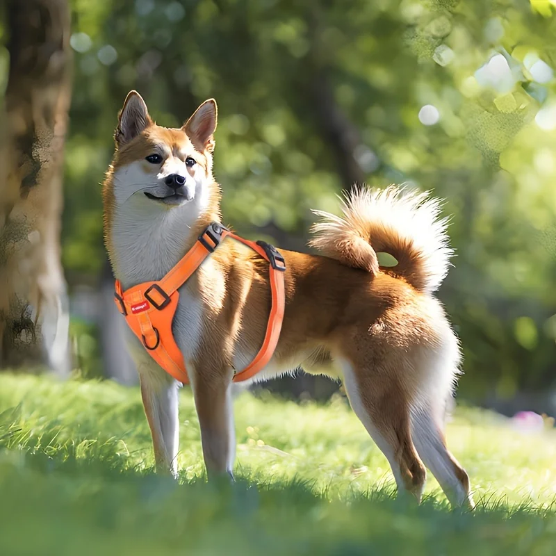 Arnês Ajustável para Cães com Alça de Controle - Imagem 3