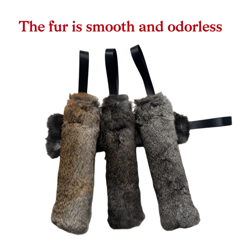 Brinquedo de Pano para Cães de Pele de Coelho com 36 cm para Treino - Image 2