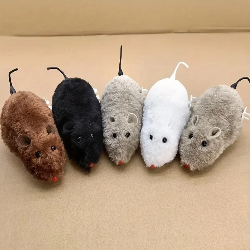 Brinquedo de Corda para Gatos em Formato de Mouse - Imagem 6
