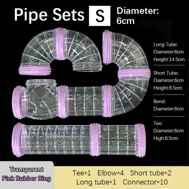 Túnel para Hamster DIY de PS Calibre 5.5 cm - Imagem 4