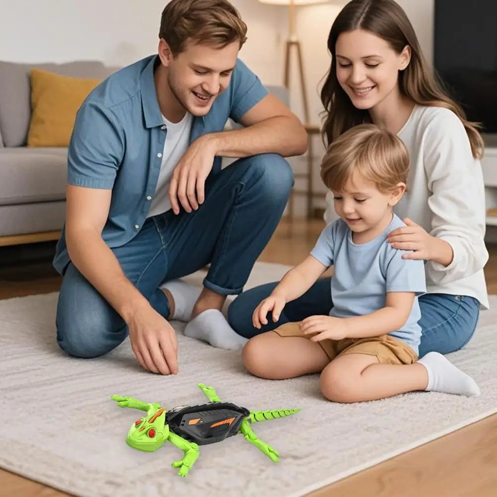 Brinquedo Robô Gecko para Crianças Recarregável com Controle Remoto - Imagem 5