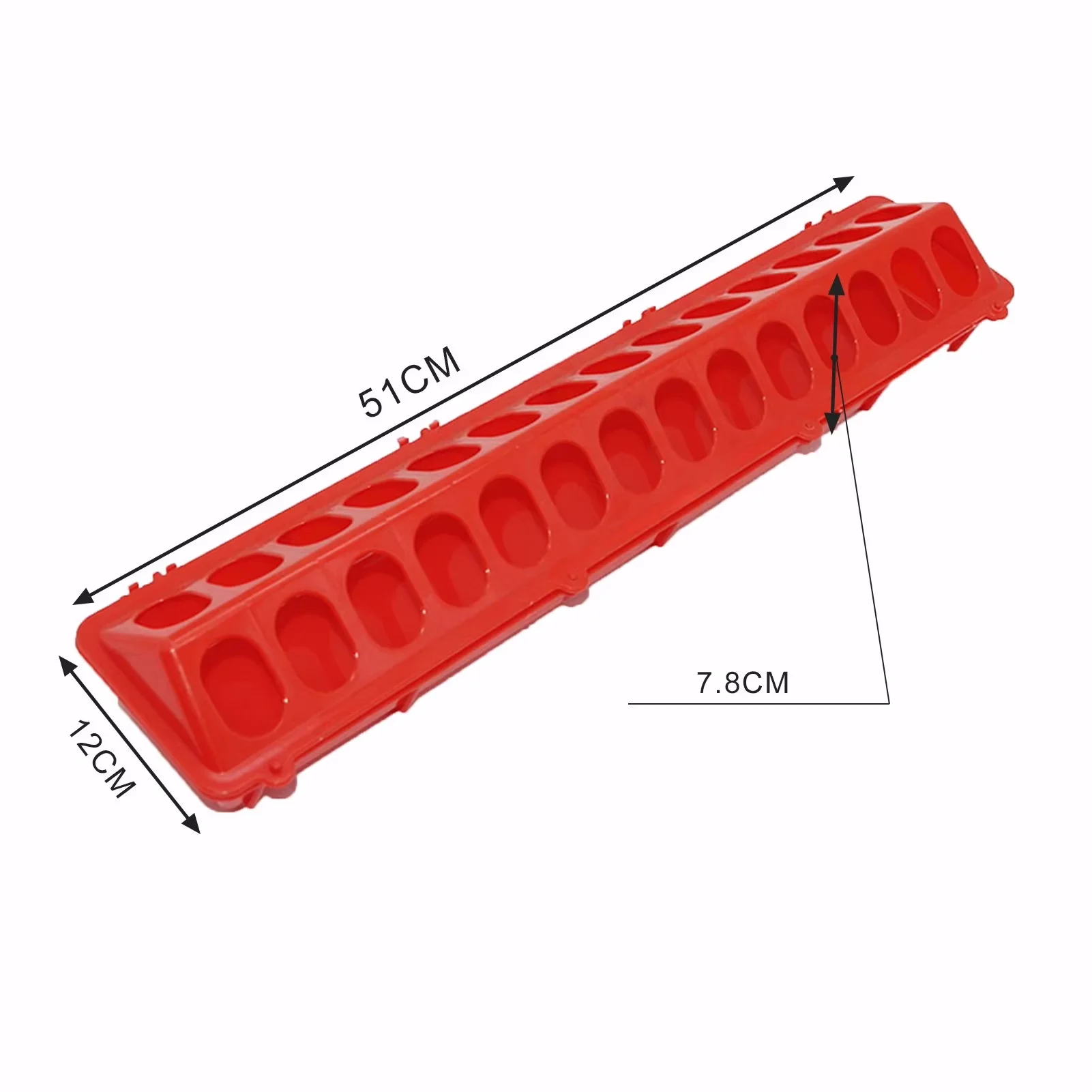 Comedouro Farmore para Aves de Chão 50 cm com 28 Furos Plástico - Image 4