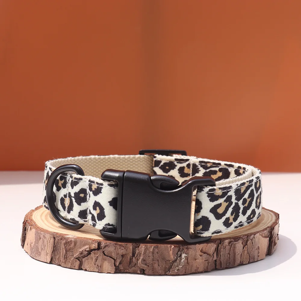 Coleira para Gatos Estampa Leopardo e Nome Personalizável - Image 2