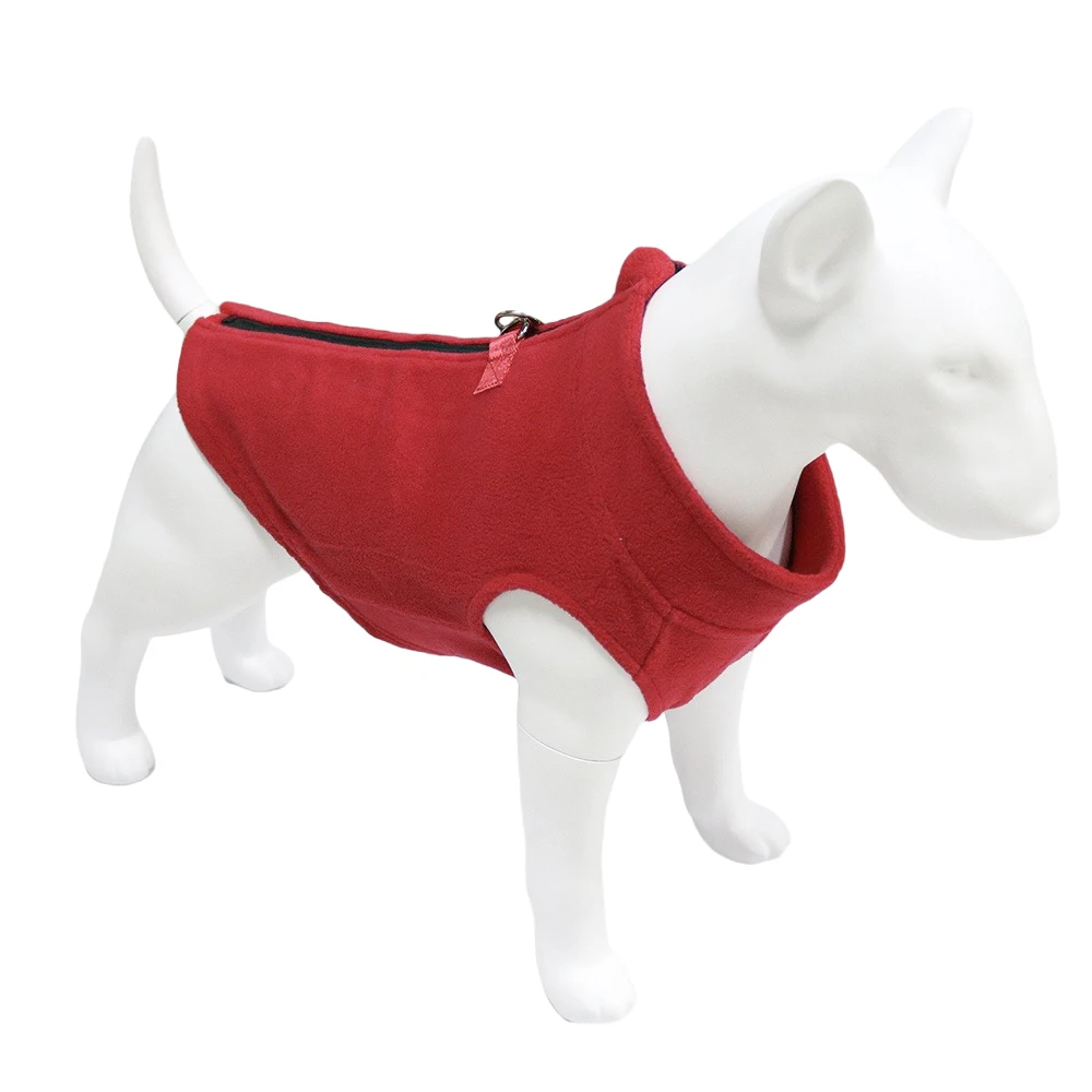 Jaqueta de Fleece para Cães e Gatos de Pequeno e Médio Porte, Lavável - Image 3