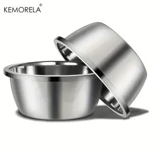tigela de aço inoxidável para cães grandes