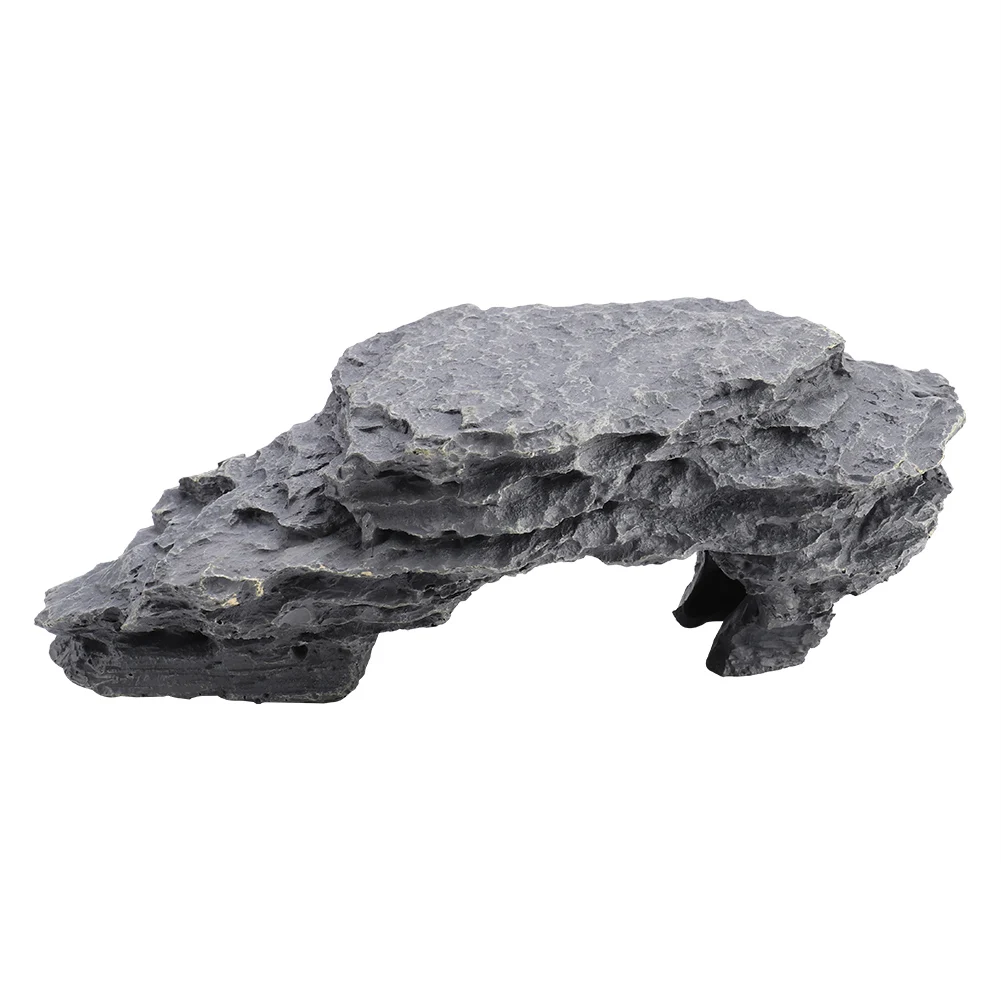 Caverna Plataforma para Répteis e Tartarugas em Resina 19,5 cm - Imagem 3