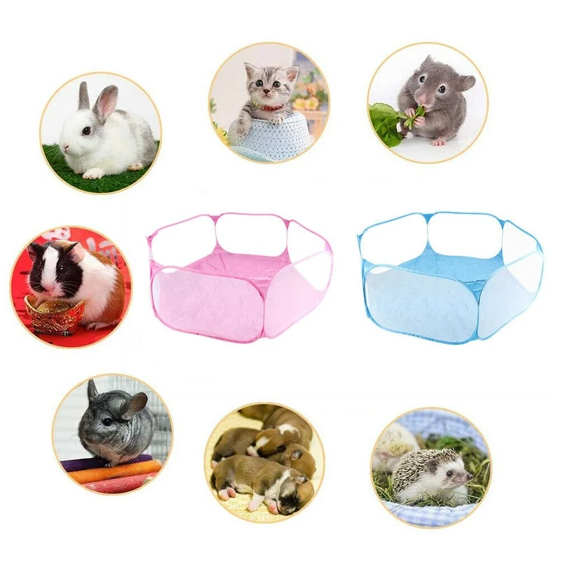 Cercadinho Dobrável para Hamster e Pequenos Animais 120 cm com Ventilação - Imagem 4