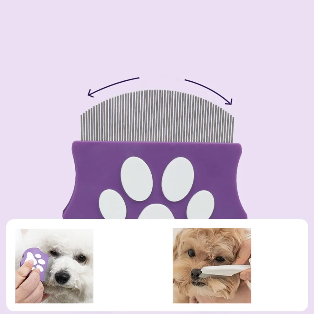 Pente Facial para Pets Pequenos e Gatos para Remover Pelos - Imagem 4