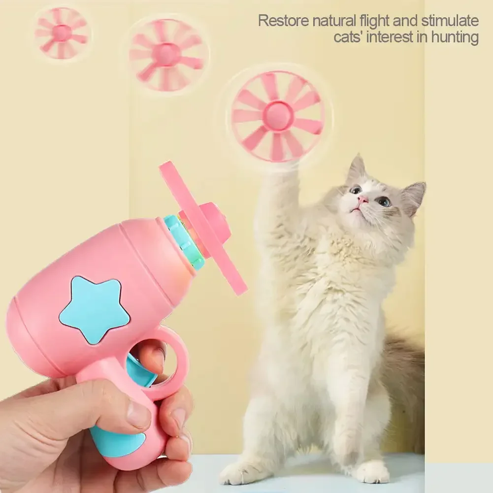 Lançador de Disco para Gatos e Cães Pequenos Interativo com 4 Discos - Imagem 3