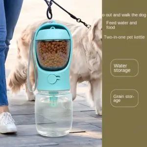 garrafa de água portátil para cães e gatos