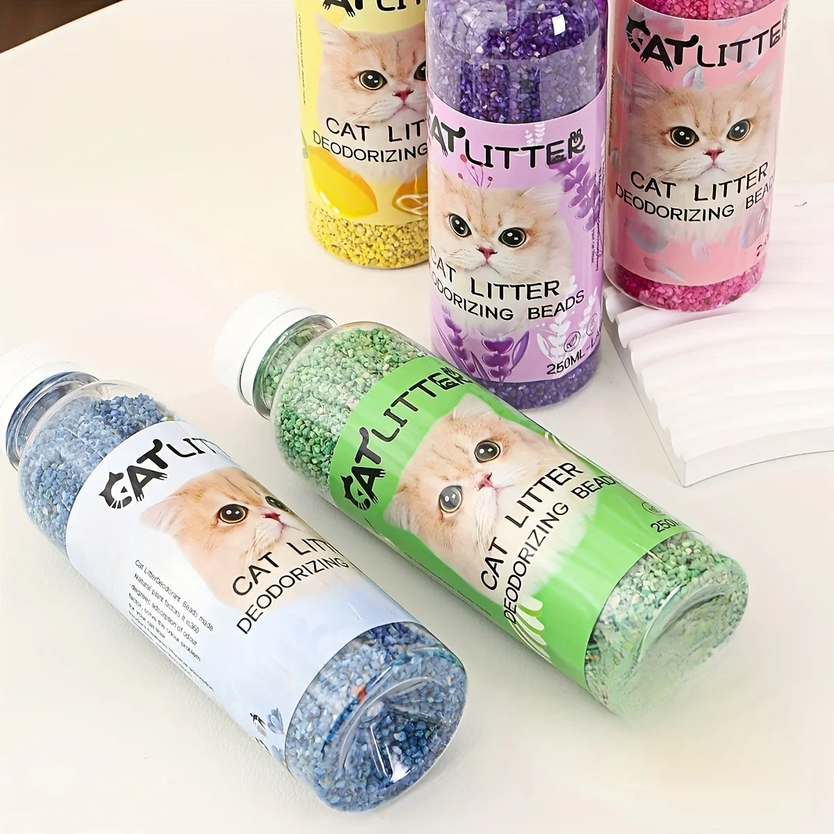 Contas Desodorizantes para Caixa de Areia de Gato 250ml - Image 3