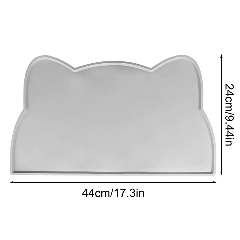 Tapete Comedouro para Cães e Gatos de Silicone 44x25 cm Antiderrapante - Image 6