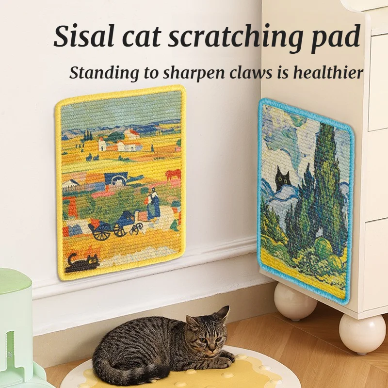 Arranhador para Gatos de Sisal com Fixação na Parede - Image 2