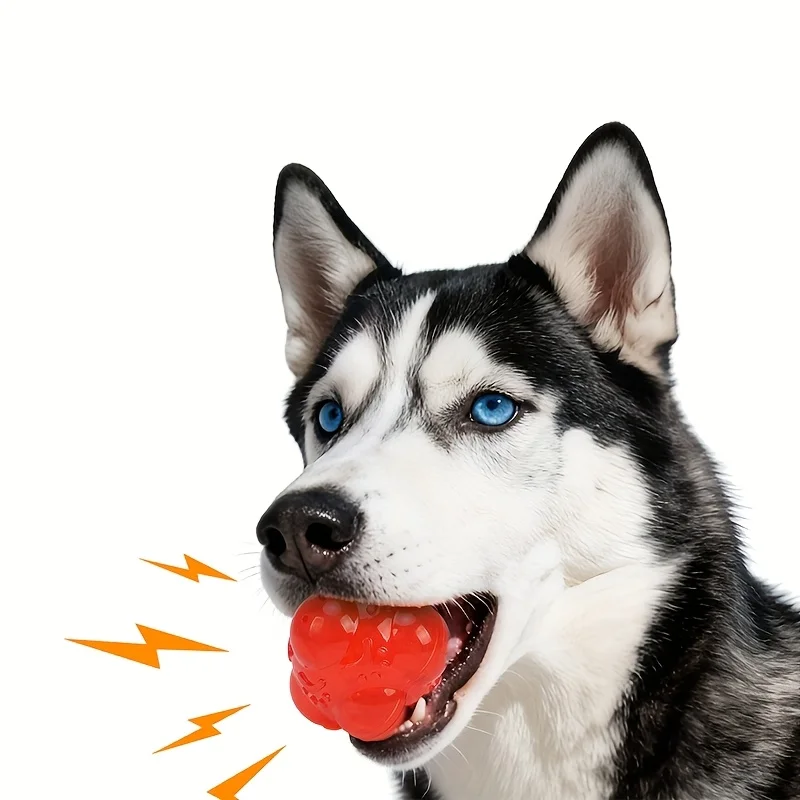 Brinquedo de Borracha para Cães com Som e Suporte para Petiscos - Image 5