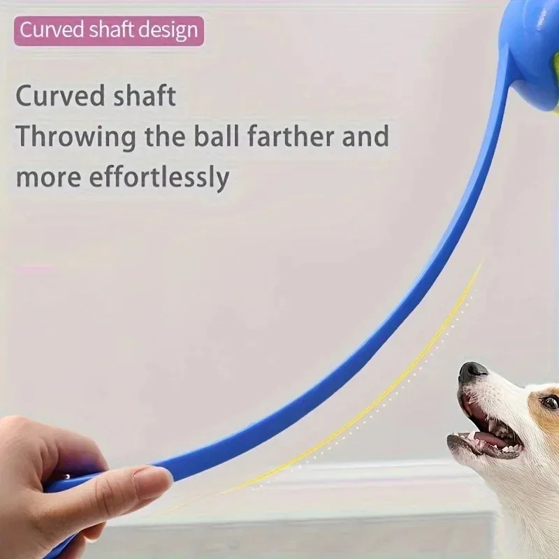 Lançador de Bolas para Cães Manual com Cabo Longo para Arremessar Longe - Imagem 5