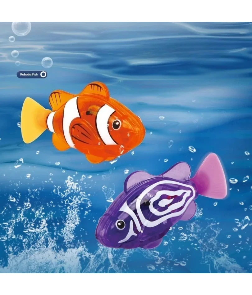 Brinquedo Elétrico de Peixe para Gatos e Cães com Luz LED - Image 3