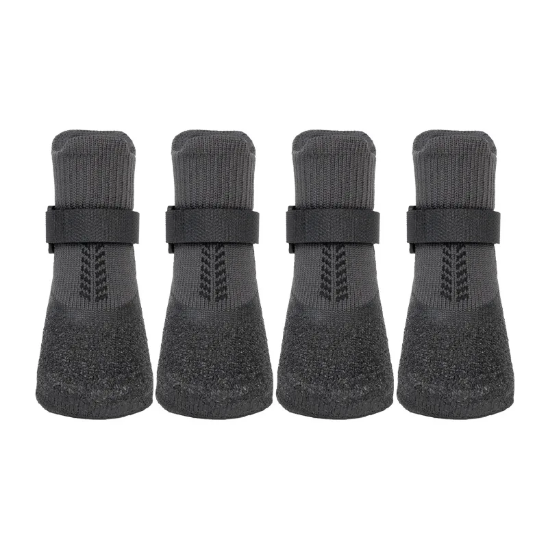Botas de Inverno para Cães de Poliéster e Látex com Sola Antiderrapante - Imagem 5