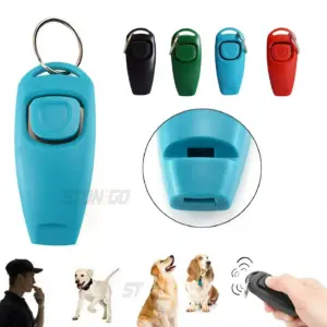 clicker e apito para treinamento de cães