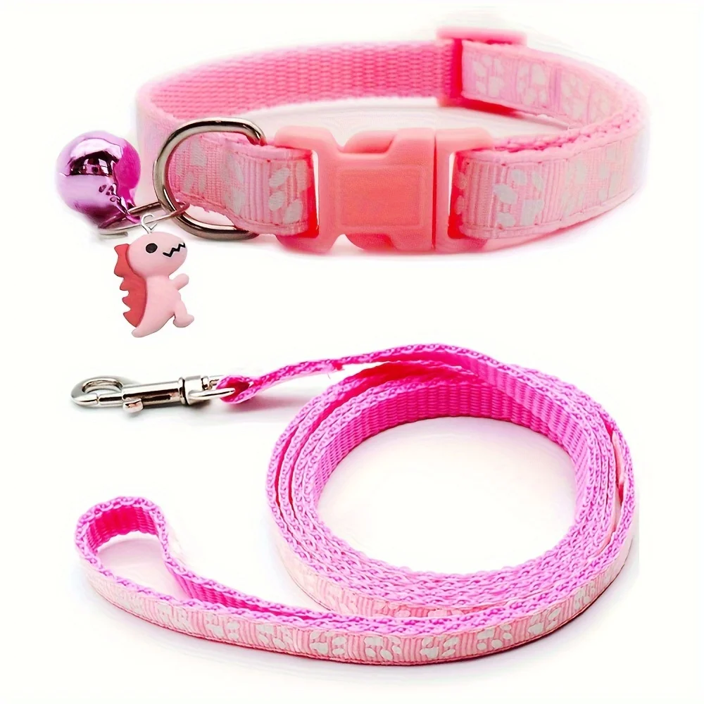 Coleira para Gatos e Cães Pequenos de PP com Sino Ajustável - Image 6