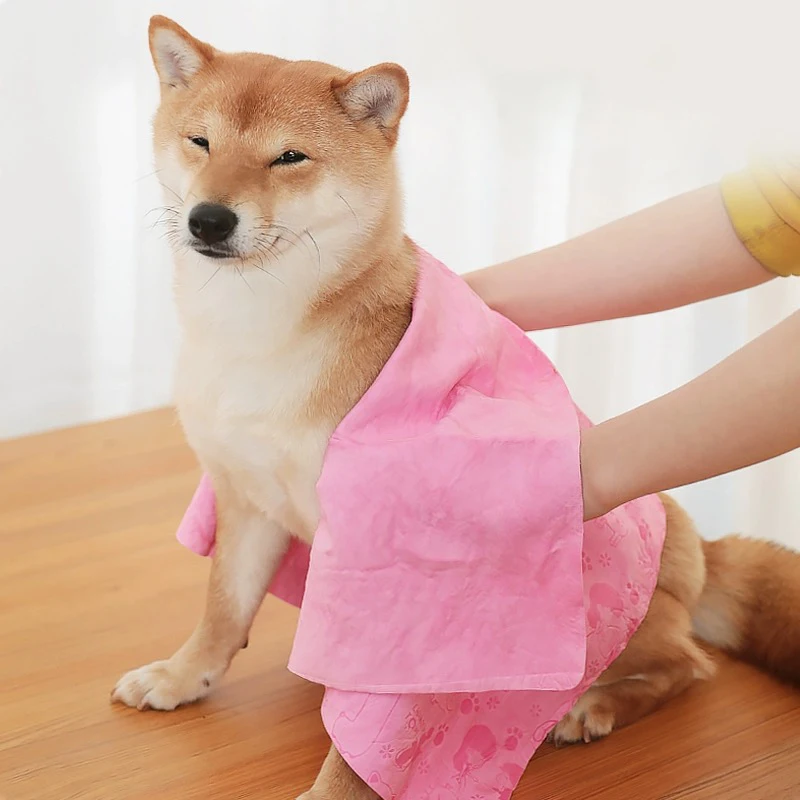 Toalha Absorvente para Pets de Imitação de Pele de Veado Lavável - Imagem 3