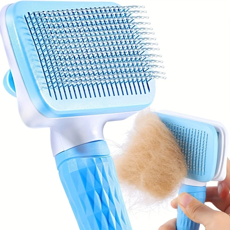Escova Removedora de Pelos para Cães e Gatos com Massagem - Imagem 4