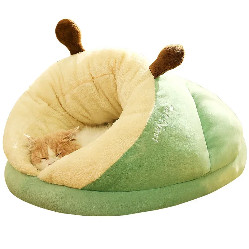 Cama Toca para Cães e Gatos de Fleece Lavável com Formato de Chinelo - Image 6