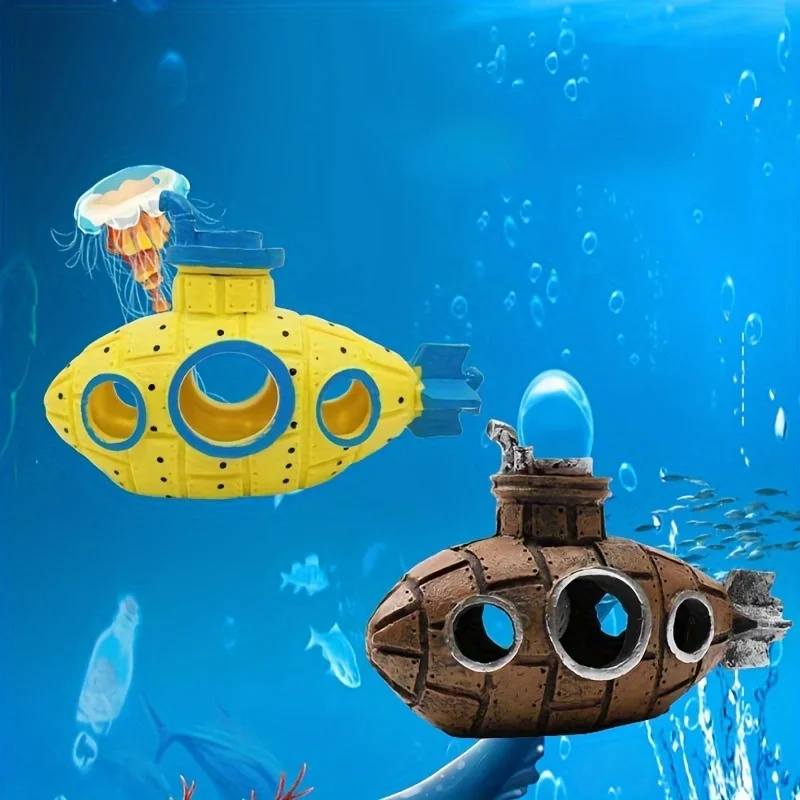 Ornamento para Aquário Abrigo Interno para Peixes e Camarões - Imagem 2