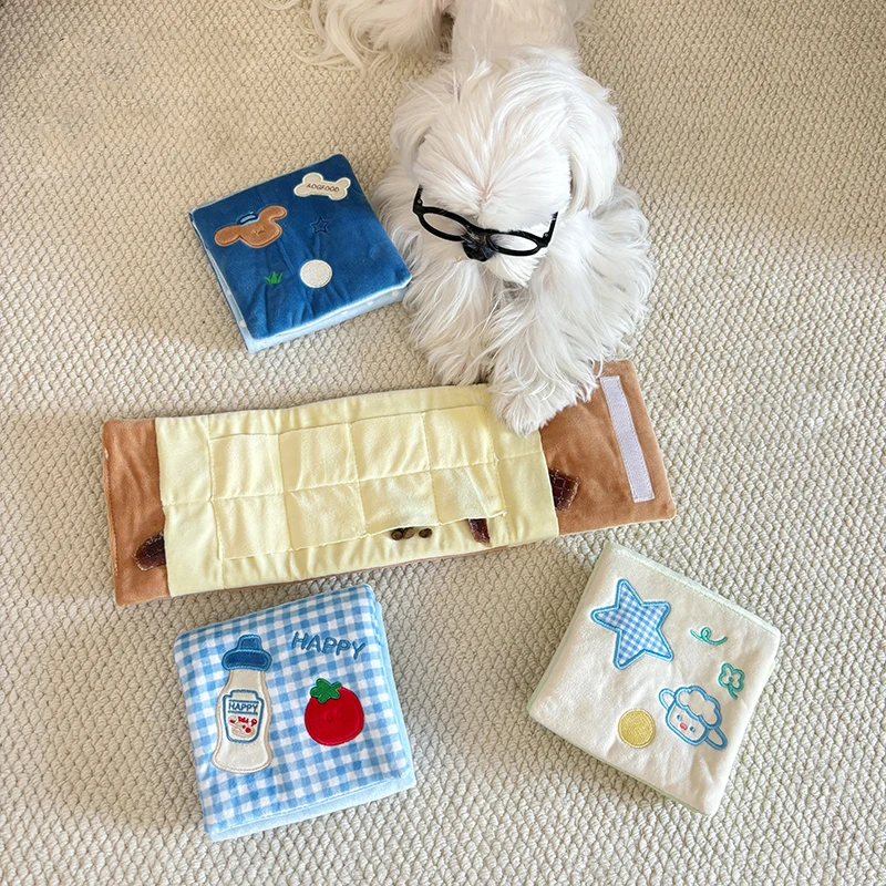 brinquedo livro para cães e gatos