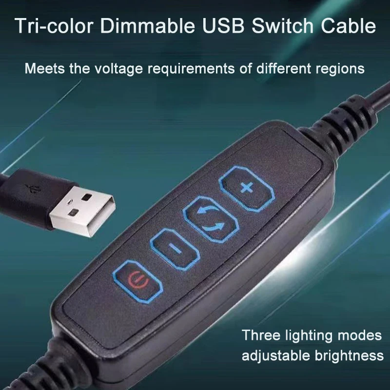 Lâmpada LED USB para Aquário com Clipe e Intensidade Regulável - Imagem 5