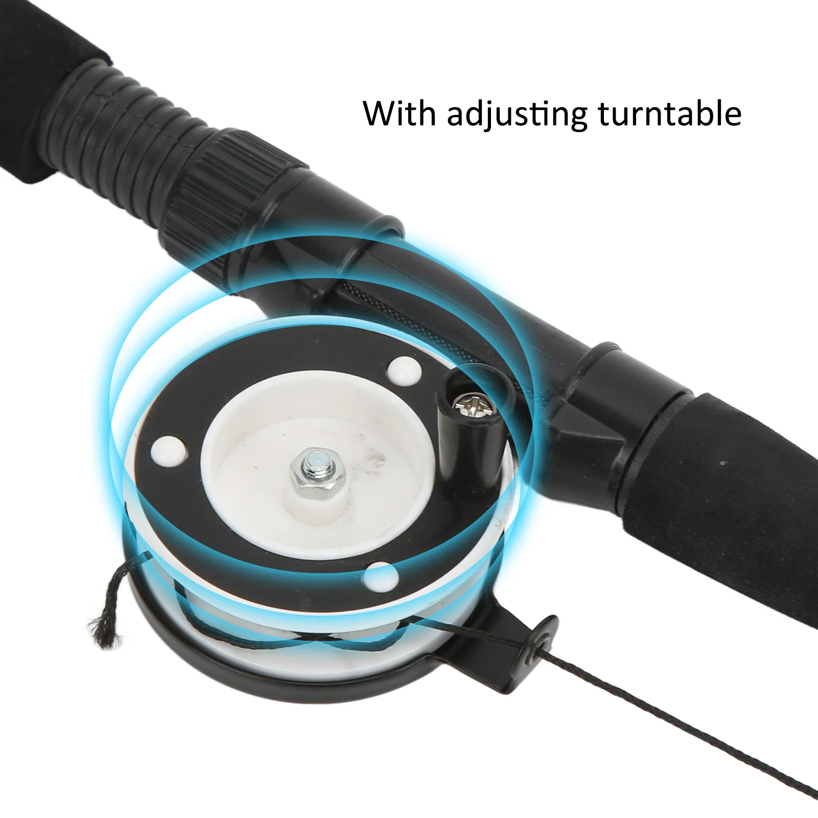 Varinha Telescópica para Gatos com Corda Ajustável e Peixe 3D - Imagem 4