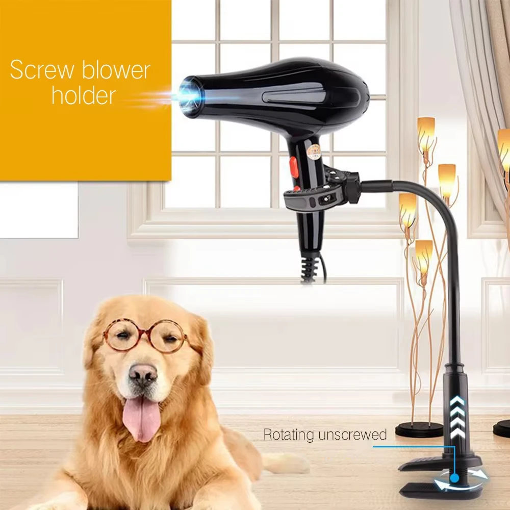 Suporte Giratório para Secador de Cabelo Pet com Braço Flexível - Imagem 2