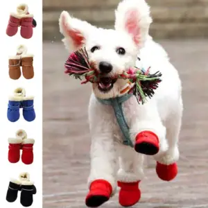 botas de neve para cães pequenos