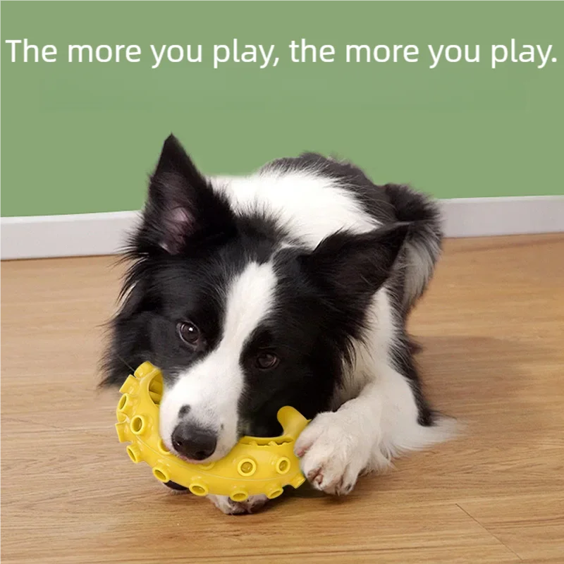 Brinquedo TPR para Cães Pequenos e Médios Resistente à Mordida - Imagem 2