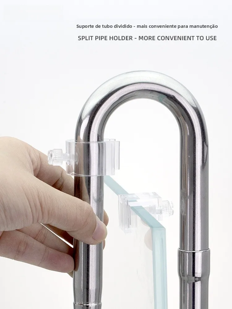 AQUAPRO Kit Entrada e Saída de Água para Aquário de Aço Inox Fácil de Instalar - Imagem 4