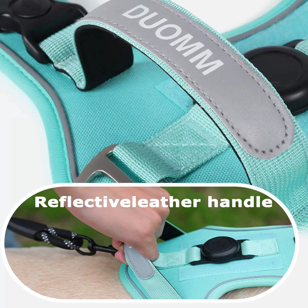 Arnês para Cães com Suporte para AirTag e Faixas Refletivas - Imagem 4