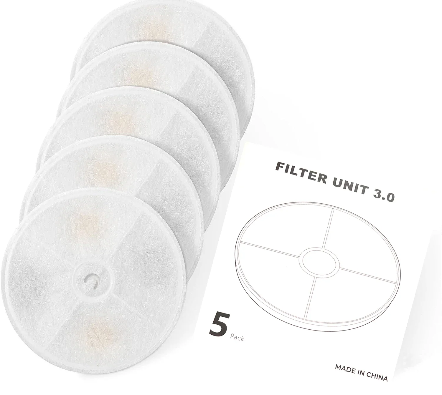 Filtro para Fonte de Água Petkit para Cães e Gatos, 5 Peças - Imagem 4