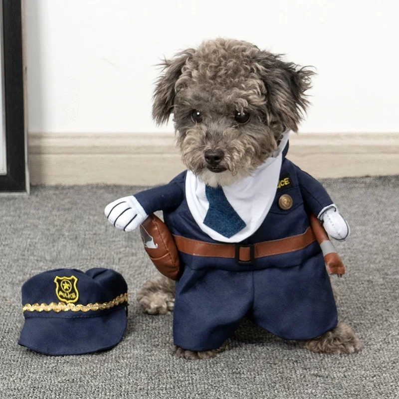Roupa para Cães e Gatos de Algodão e Poliéster para Festas - Imagem 4