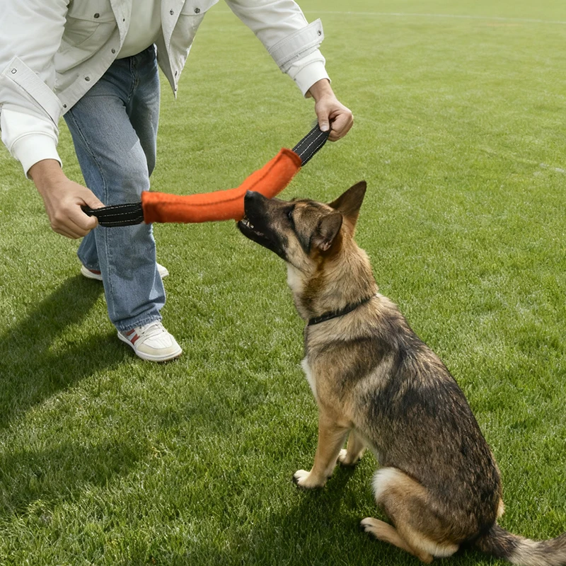 Brinquedo Rebocador para Cães de Juta Durável Interativo - Imagem 3