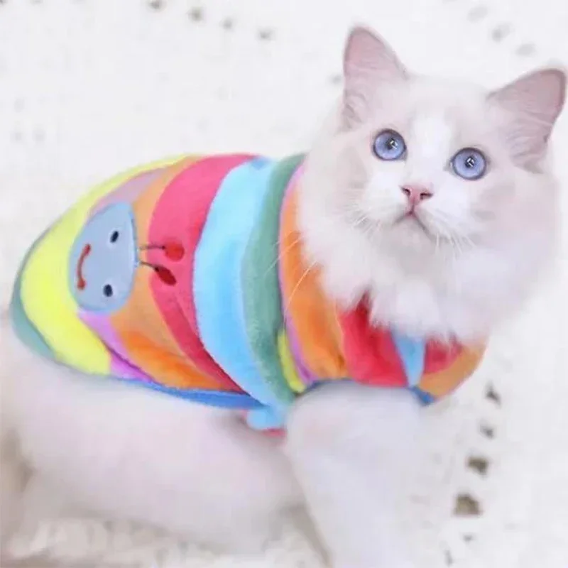 Colete de Lã para Cães e Gatos Pequenos e Médios para Inverno - Imagem 3