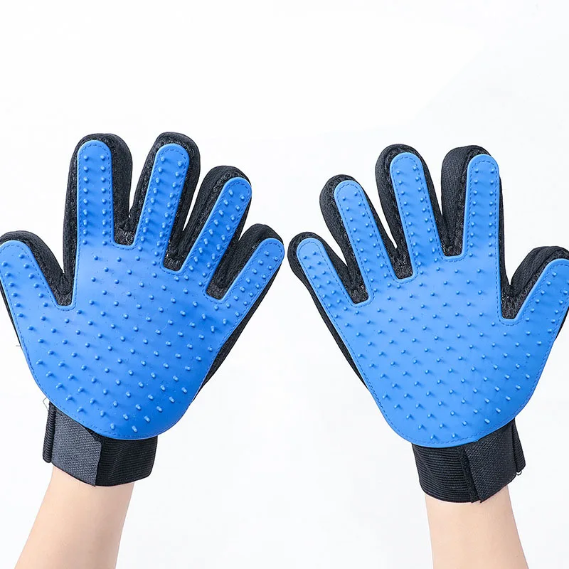 Luva Removedora de Pelos para Cães e Gatos de Silicone para Banho e Massagem - Imagem 6