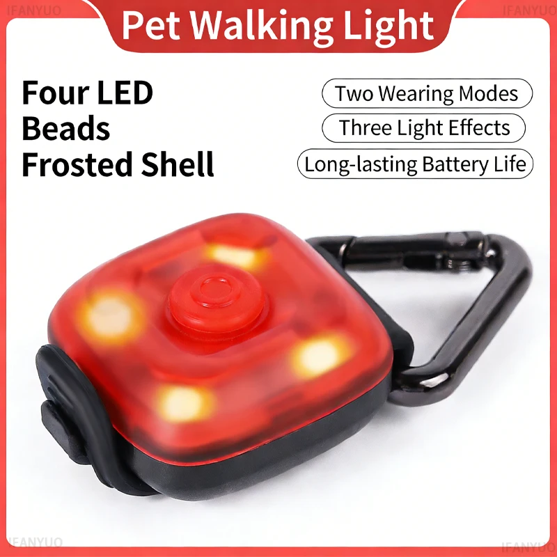Pingente Luminoso LED USB para Coleira de Cães e Gatos com 3 Modos - Image 3
