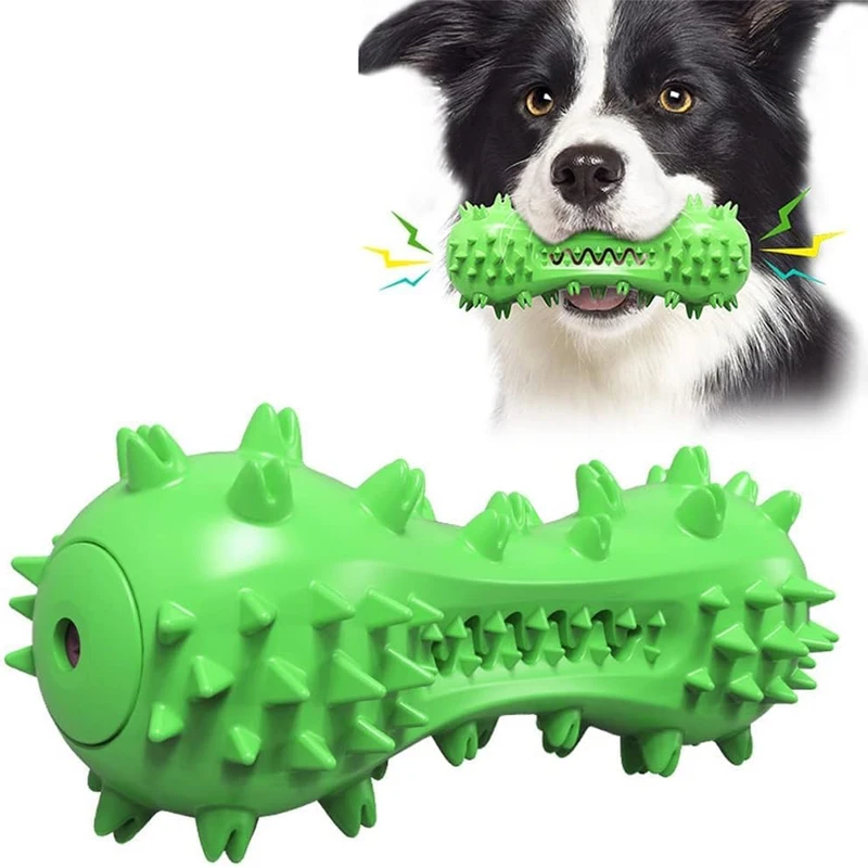 Bastão Mordedor para Cães com Escova de Dentes e Som - Imagem 6