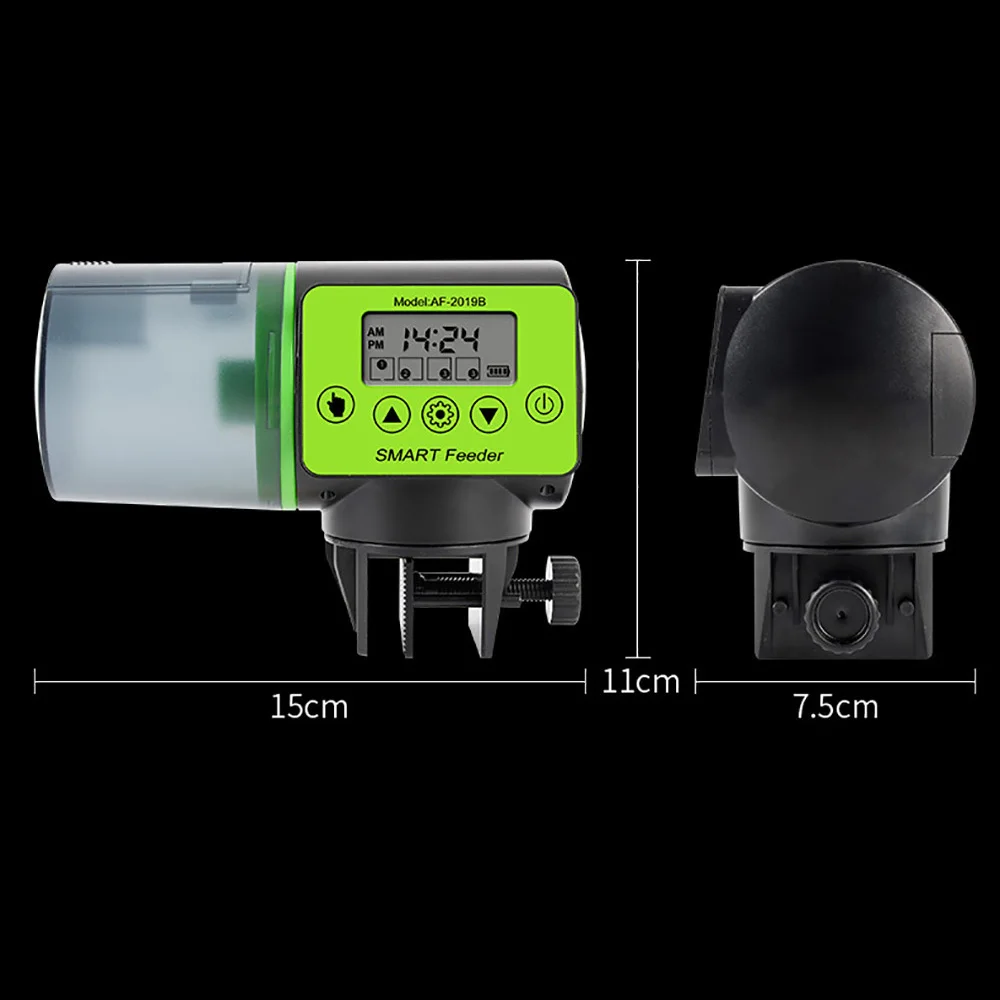 Alimentador Automático para Aquário 200 ml com Timer Digital - Imagem 5