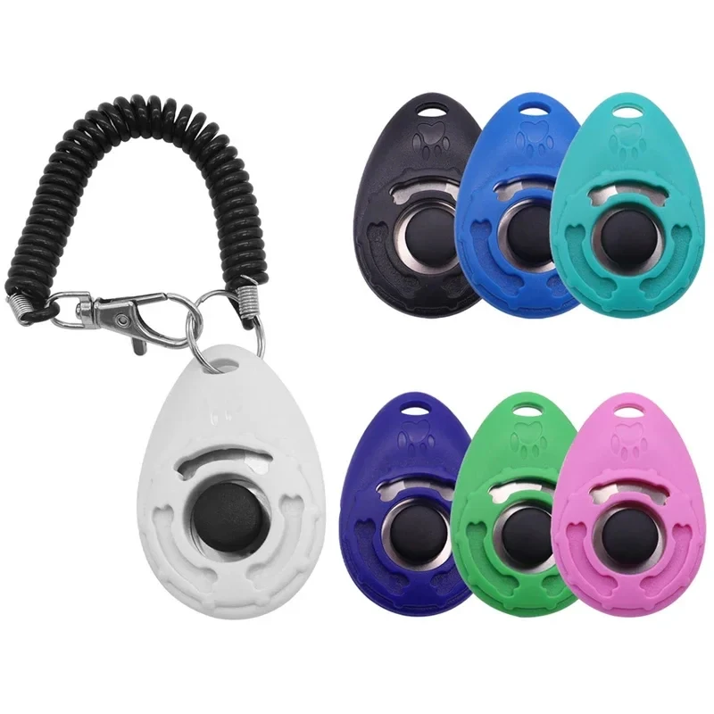 Clicker para Cães e Gatos com Alça de Pulso e Chaveiro - Image 5