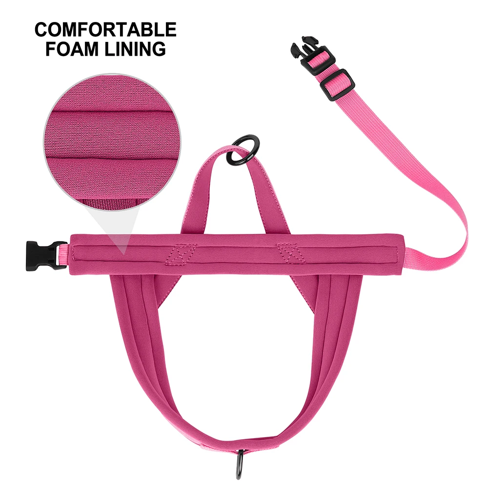 Colete de Nylon Acolchoado para Cães Pequenos Ajustável - Imagem 4